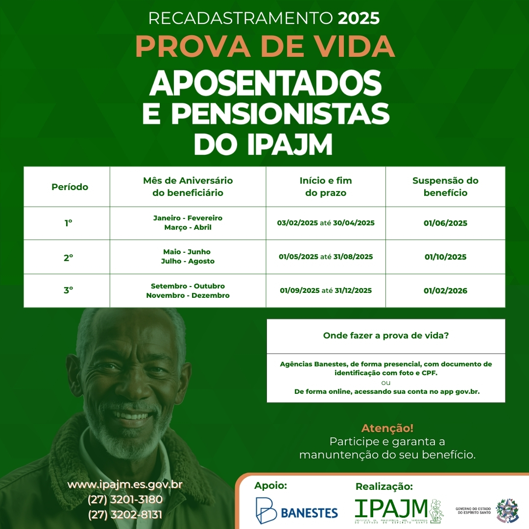 Recadastramento 2025 card