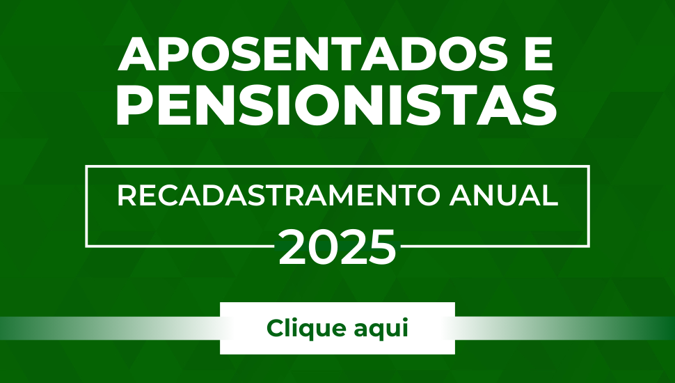 Banner site - recadastramento anual - 2025